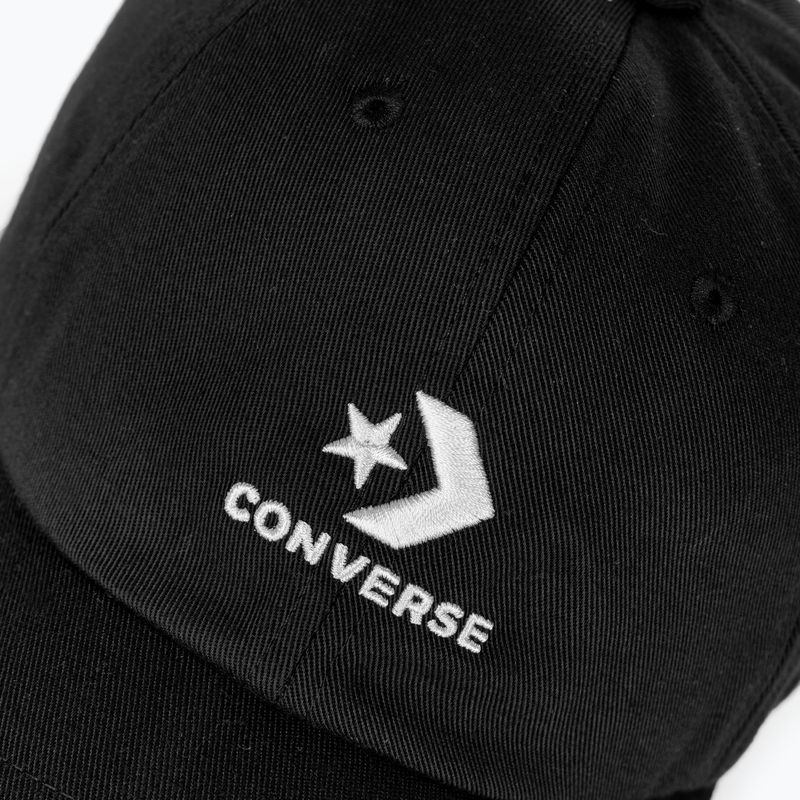 Кепка Converse Logo Lock Up Baseball 10022131-A01 converse black 4