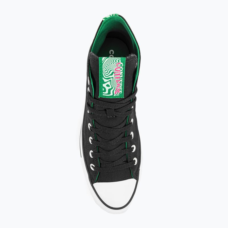 Кеди Converse Chuck Taylor All Star Hi black/green/prime pink 6