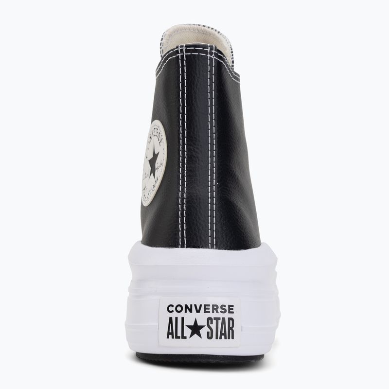 Кеди жіночі Converse Chuck Taylor All Star Move Platform Leather black 6