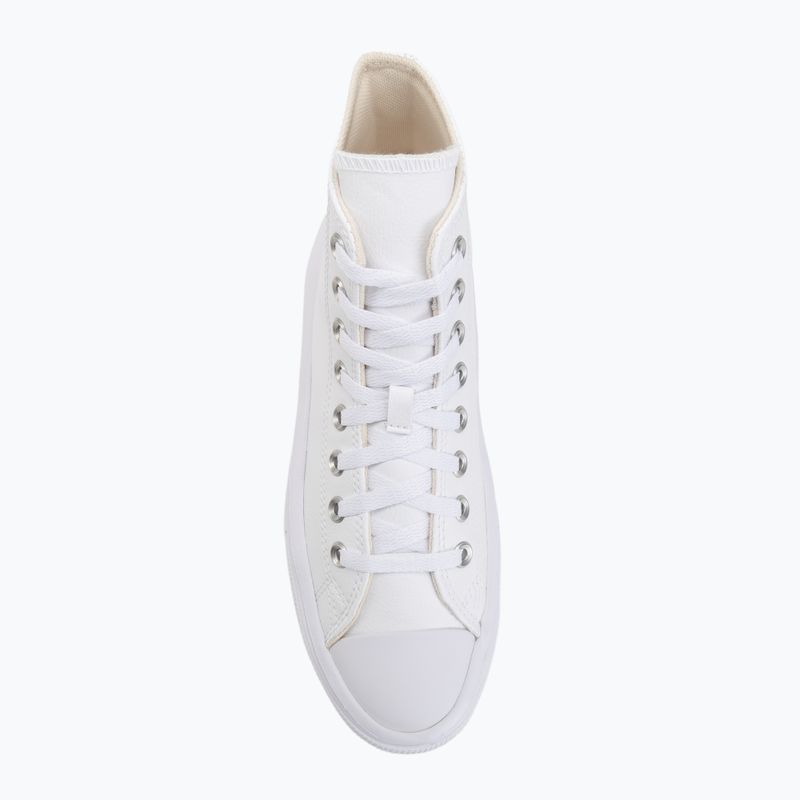 Кеди жіночі Converse Chuck Taylor All Star Move Platform Leather white 5