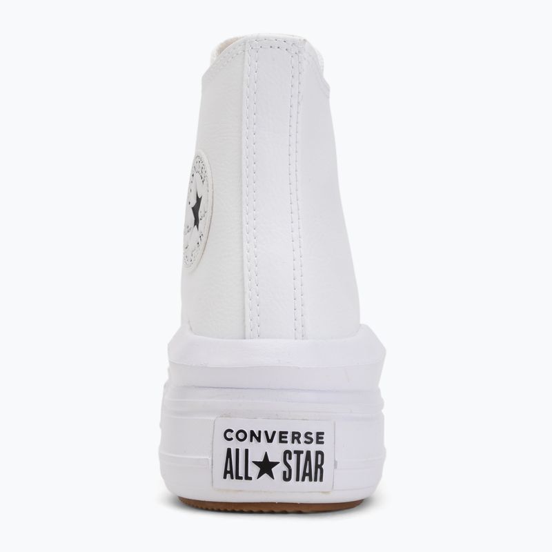 Кеди жіночі Converse Chuck Taylor All Star Move Platform Leather white 6