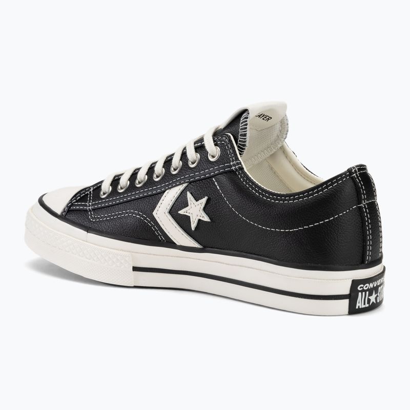 Кеди Converse Star Player 76 Fall Leather A06204C black/vintage white/silver 3