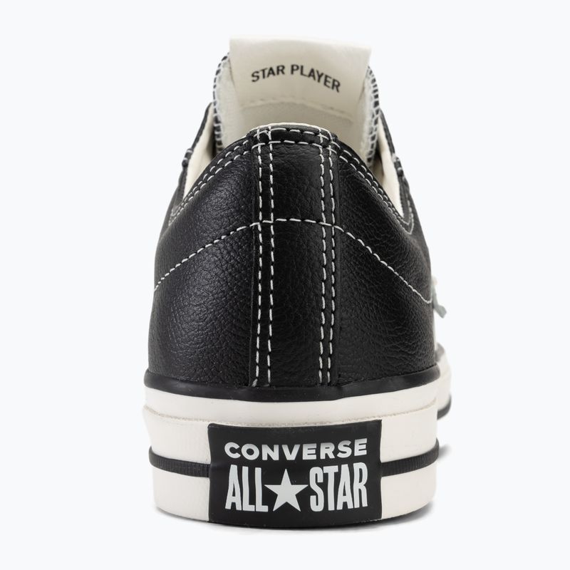 Кеди Converse Star Player 76 Fall Leather A06204C black/vintage white/silver 6