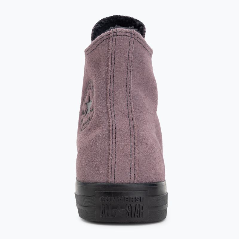 Кеди Converse Chuck Taylor All Star Hi Suede Faux Fur grey/purple 6