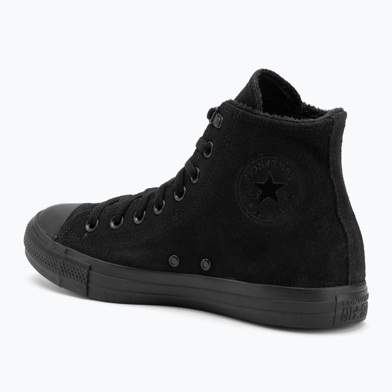 Кеди Converse Chuck Taylor All Star Hi Suede Faux Fur black 3