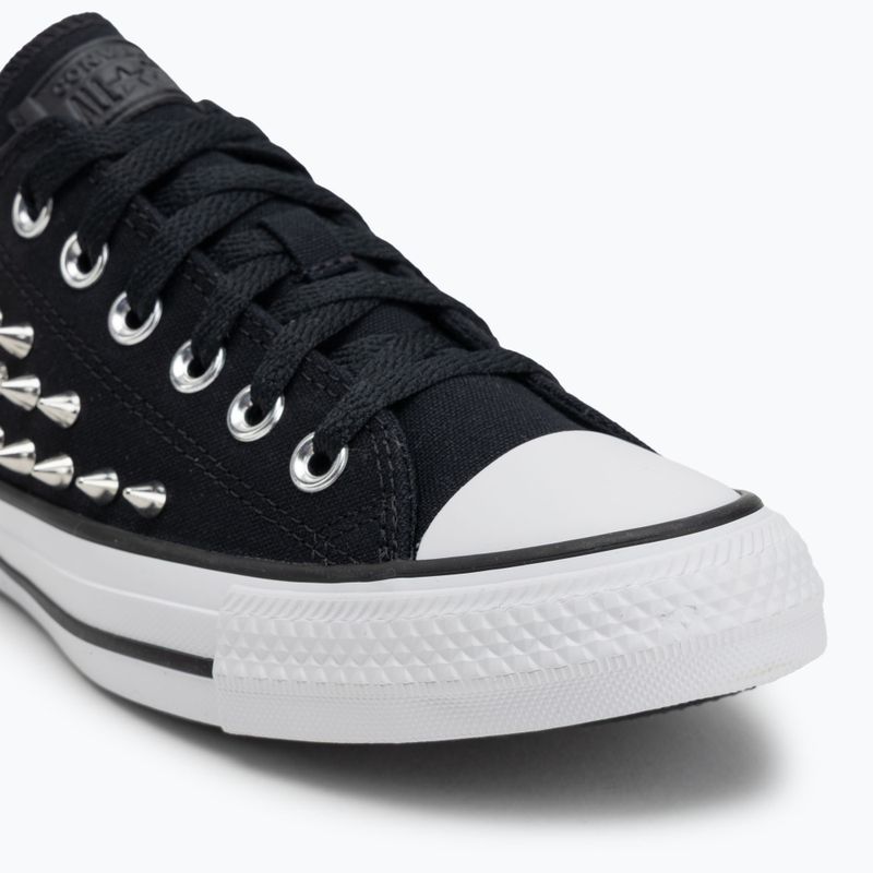 Кеди дитячі Chuck Taylor All Star Studded black/silve/white 7