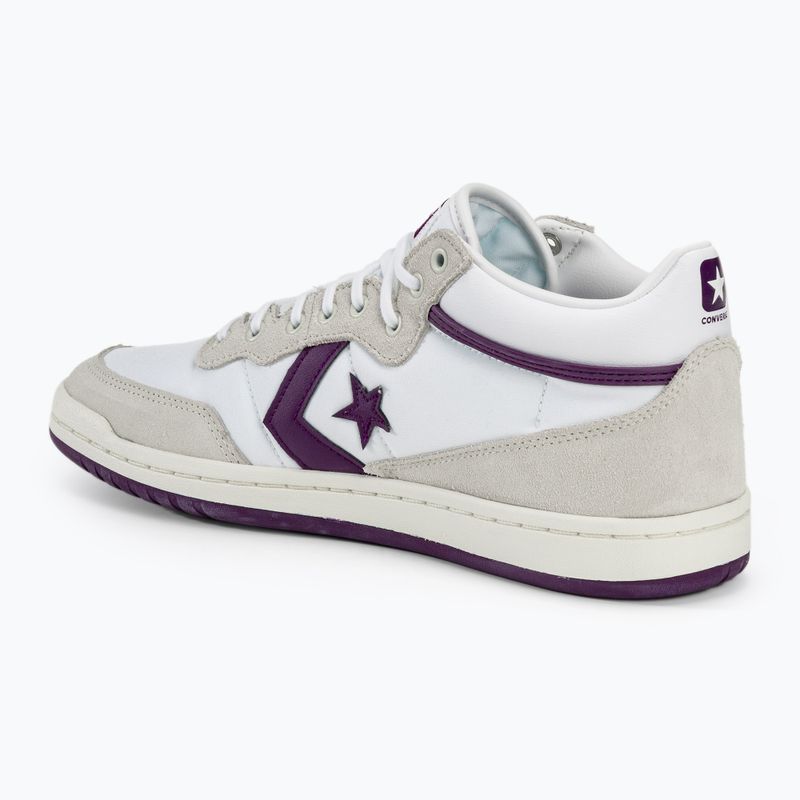 Кеди Converse Cons Fastbreak Pro Suede Nylon A08854C white/vaporous gray/purple 3