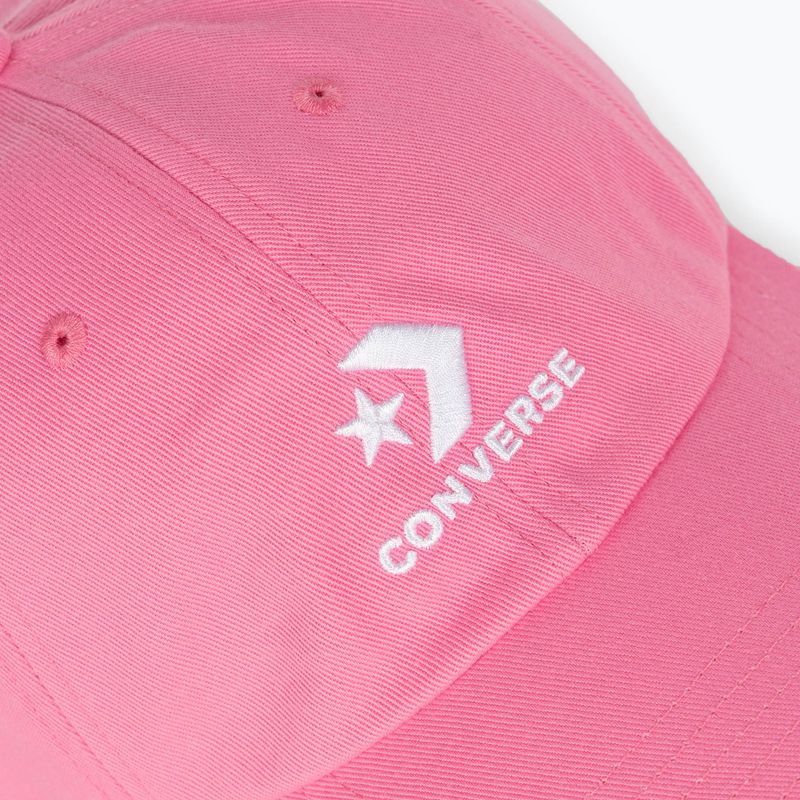 Кепка Converse Logo Lock Up Baseball 10022131-A20 oops pink 4