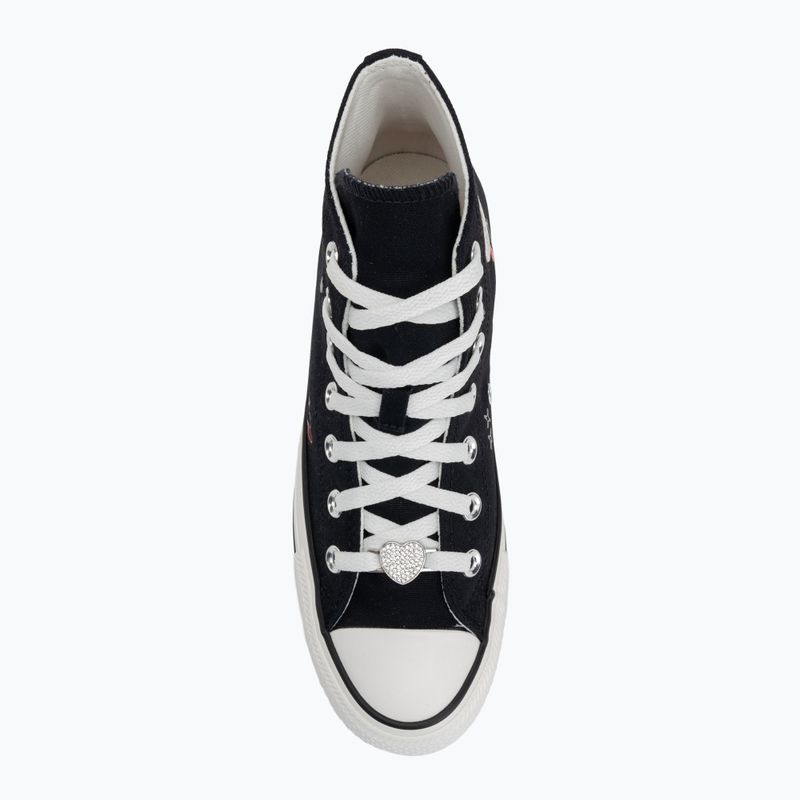 Кеди жіночі Converse Chuck Taylor All Star Y2K Heart black/vintage white/fever dream 5