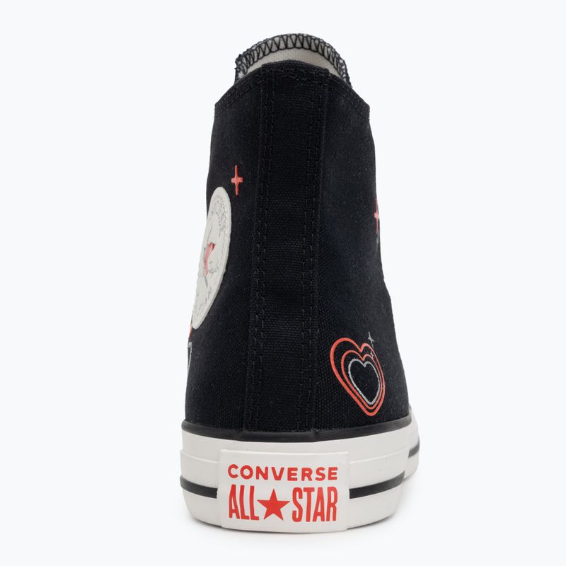 Кеди жіночі Converse Chuck Taylor All Star Y2K Heart black/vintage white/fever dream 6