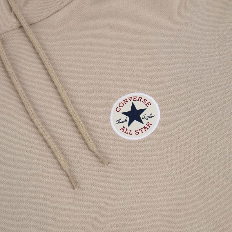 Кофта Converse Go-To Chuck Taylor Patch Hoodie 10026983-A04 papyrus 3