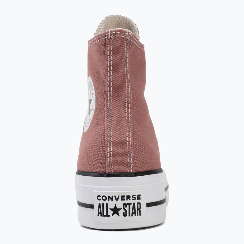 Кеди жіночі Converse Chuck Taylor All Star Lift Hi light saddle/natural ivory 6