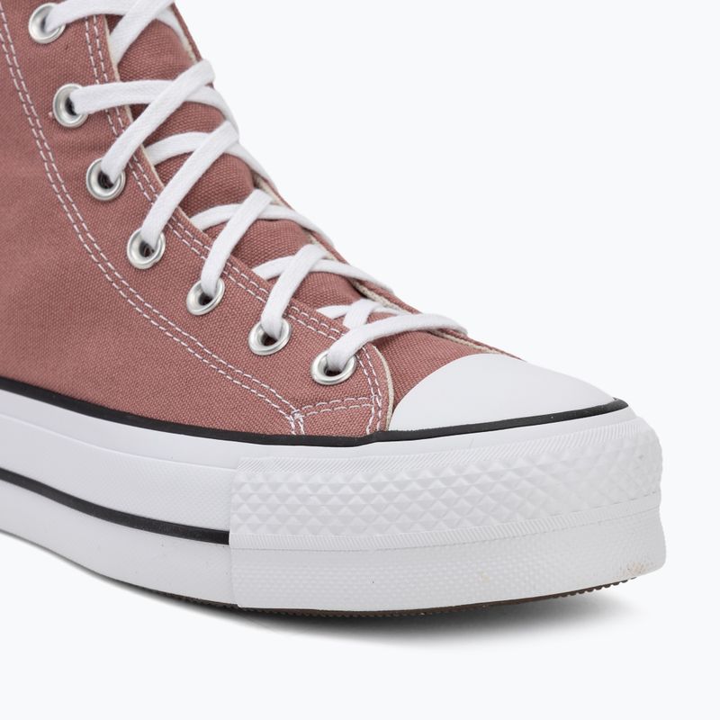 Кеди жіночі Converse Chuck Taylor All Star Lift Hi light saddle/natural ivory 7