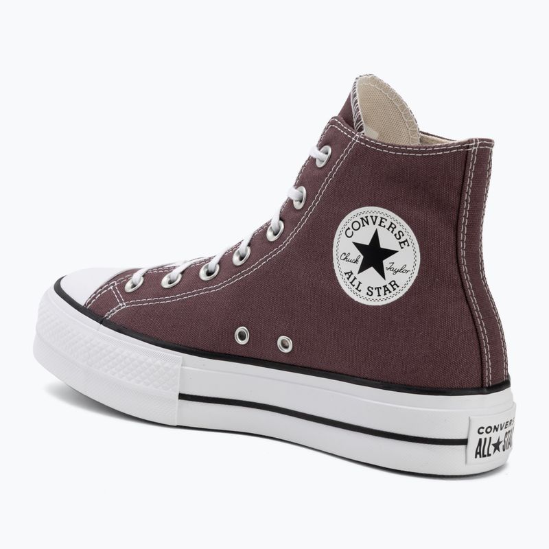 Кеди жіночі Converse Chuck Taylor All Star Lift Hi trail mixed/natural ivory 3