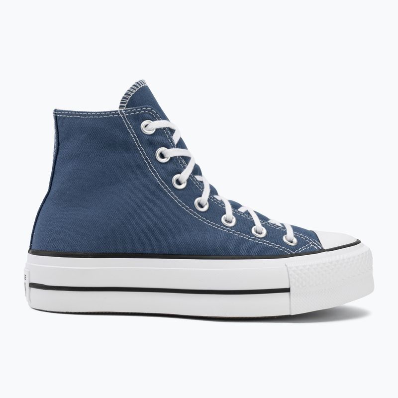 Кеди жіночі Converse Chuck Taylor All Star Lift Hi slacker blue/whie/black 2
