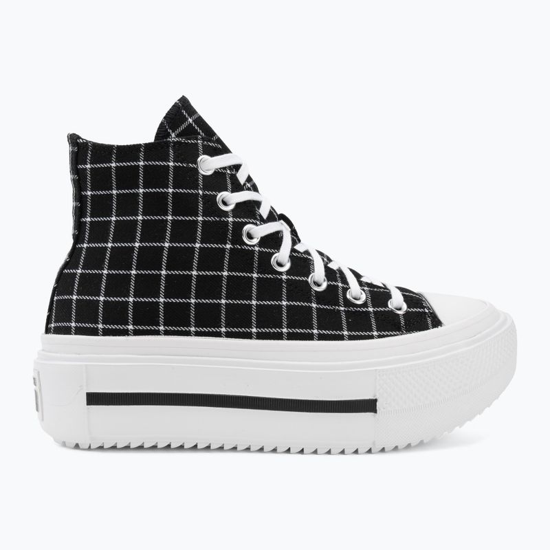 Кеди жіночі Converse Chuck Taylor All Star Lift Double Stack Hi black/white 2