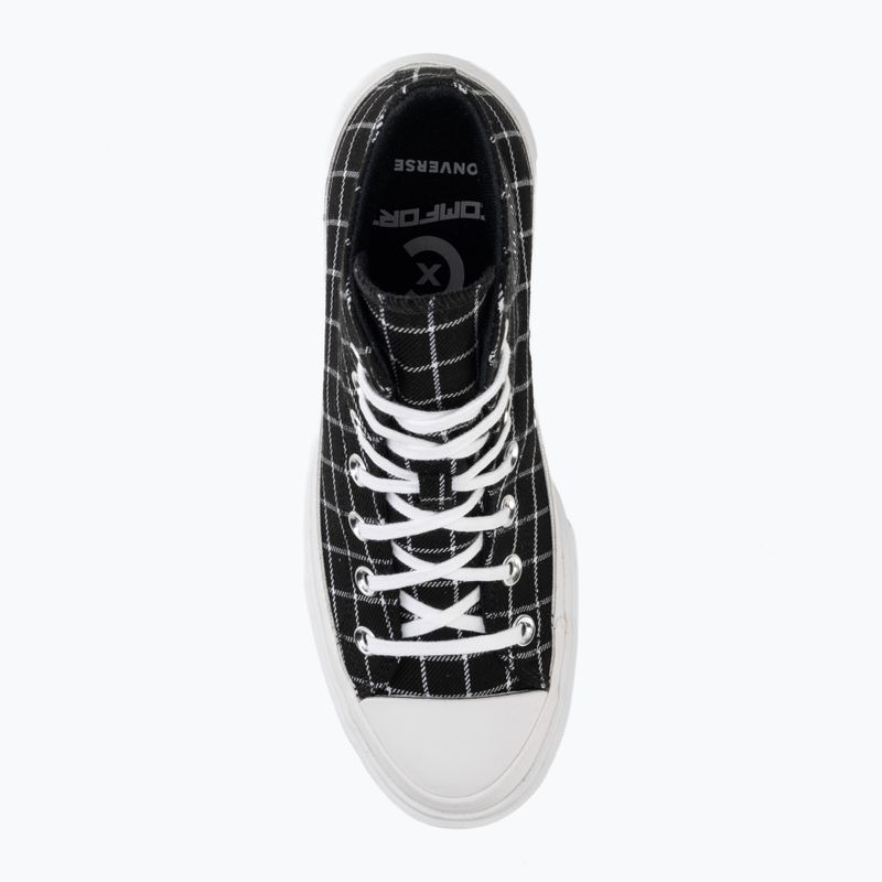 Кеди жіночі Converse Chuck Taylor All Star Lift Double Stack Hi black/white 5