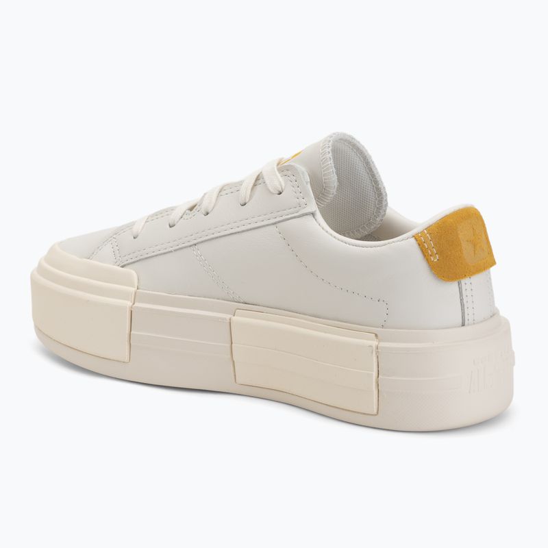 Кеди жіночі Converse Chuck Taylor All Star Cruise Leather vintage white/yellow 3