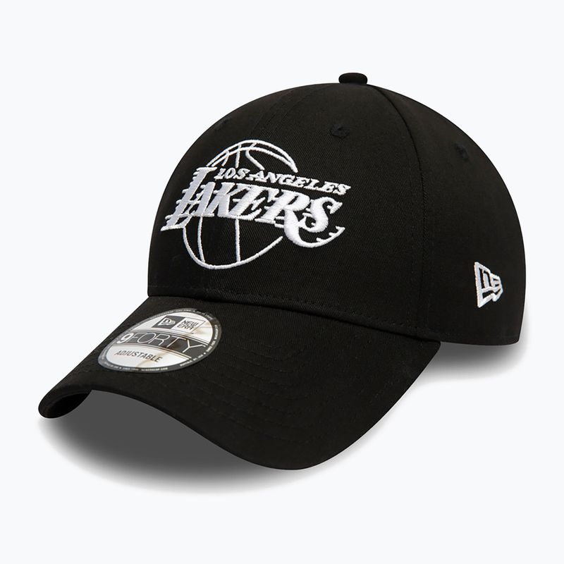 Бейсболка New Era NBA League Essential 9Forty Los Angeles Lakers black