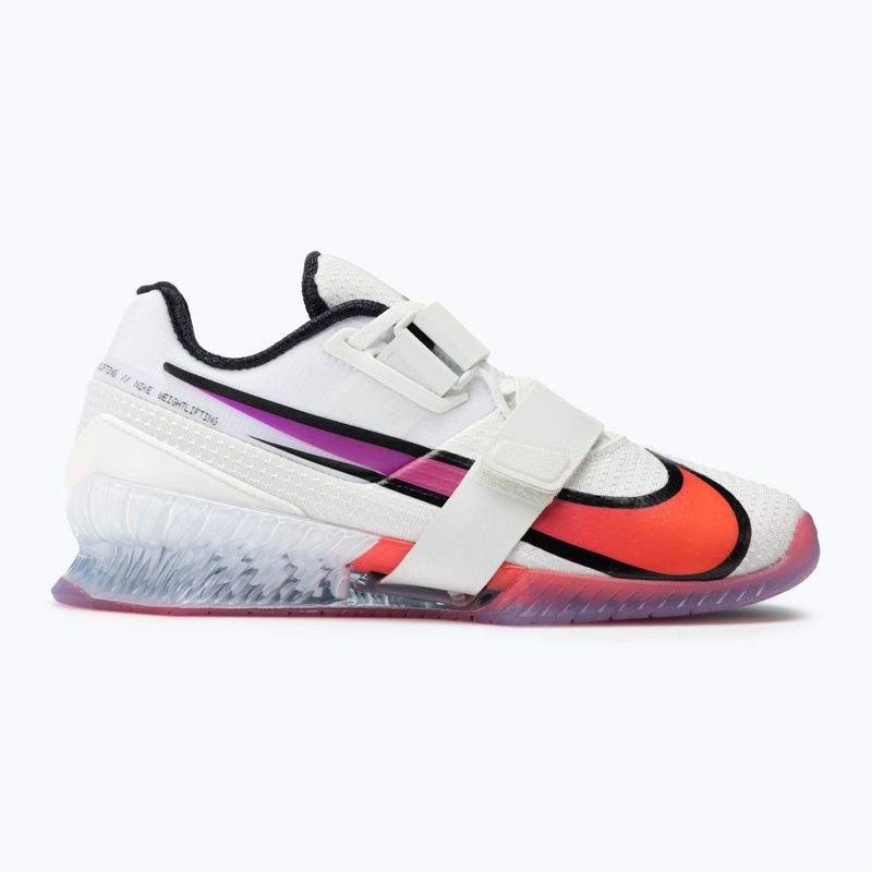 Кросівки для важкої атлетики Nike Romaleos 4 Limited Edition pale ivory/bright crimson/hyper fiolet 2