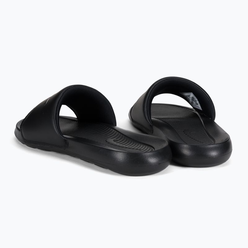 Шльопанці чоловічі Nike Victori One Slide black/black/white 3