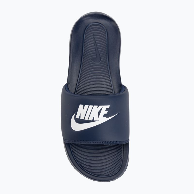 Шльопанці чоловічі Nike Victori One Slide midnight navy/midnight navy/white 5