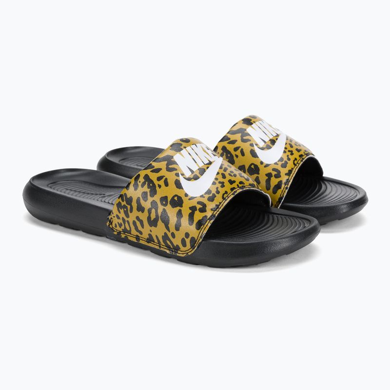 Шльопанці жіночі Nike Victori One Slide Print чорні CN9676-700 5