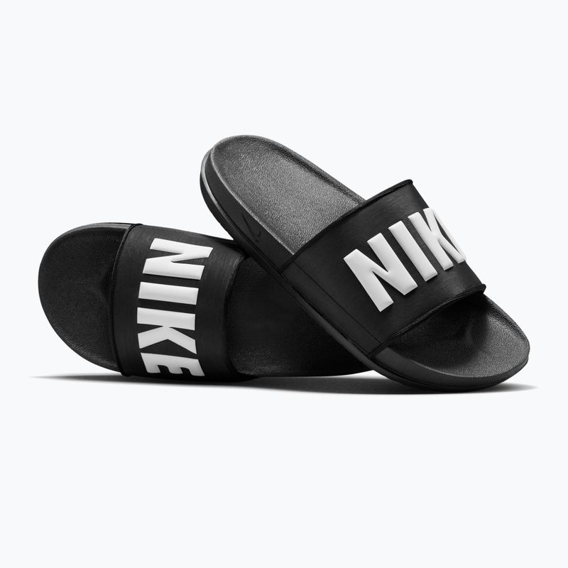 Шльопанці чоловічі Nike Offcourt black/black/white 3