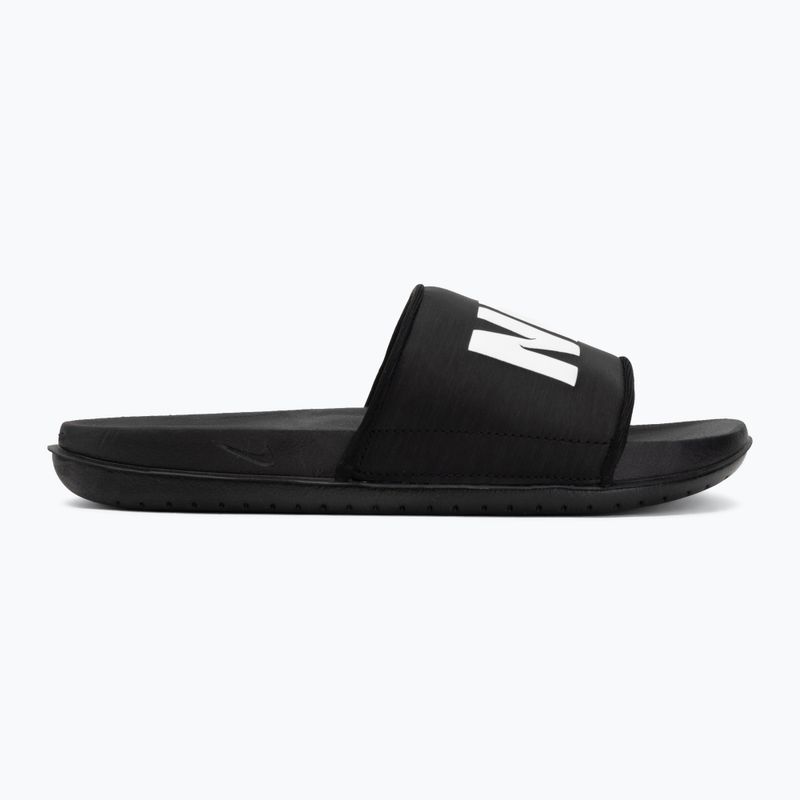 Шльопанці чоловічі Nike Offcourt black/black/white 2