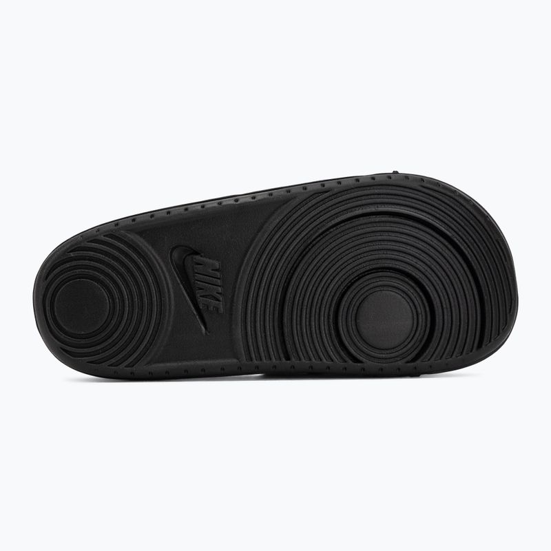 Шльопанці чоловічі Nike Offcourt black/black/white 4