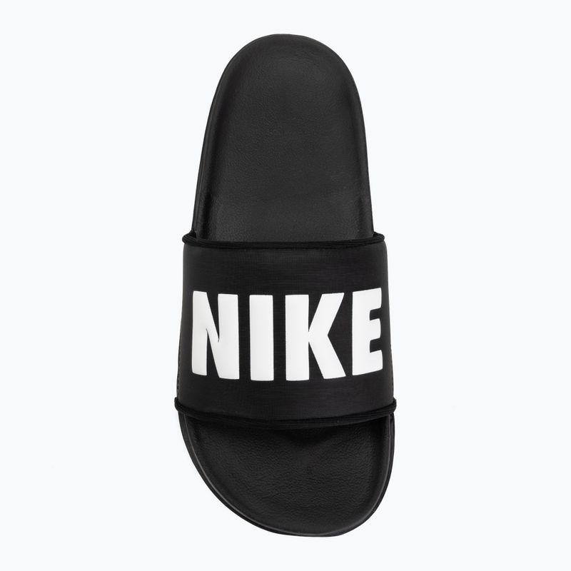Шльопанці чоловічі Nike Offcourt black/black/white 5