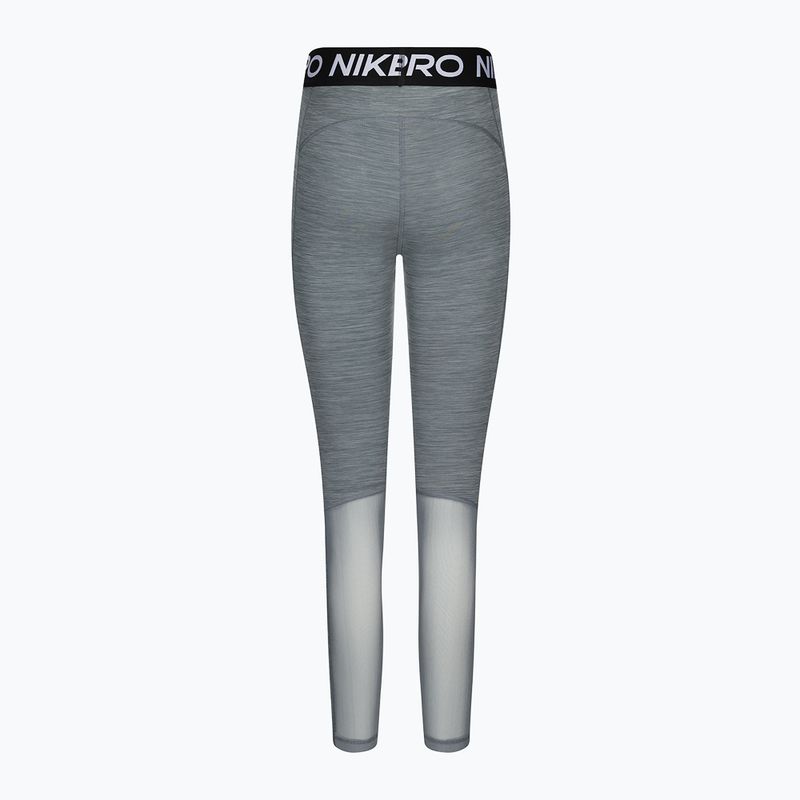 Легінси жіночі Nike Pro 365 Tight smoke gray/htr/black/white 2