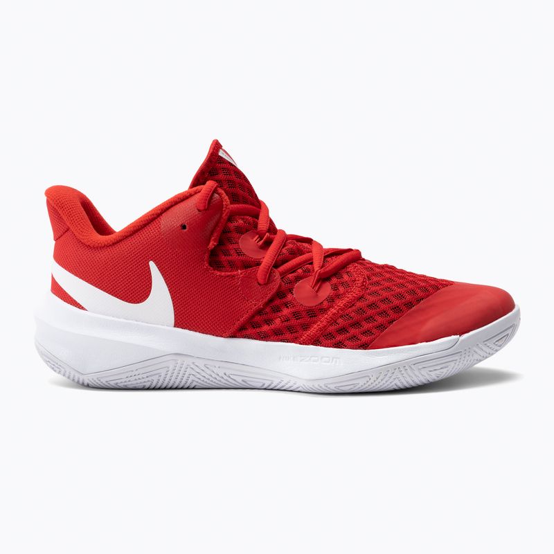 Взуття для волейболу Nike Zoom Hyperspeed Court червоний/білий 2