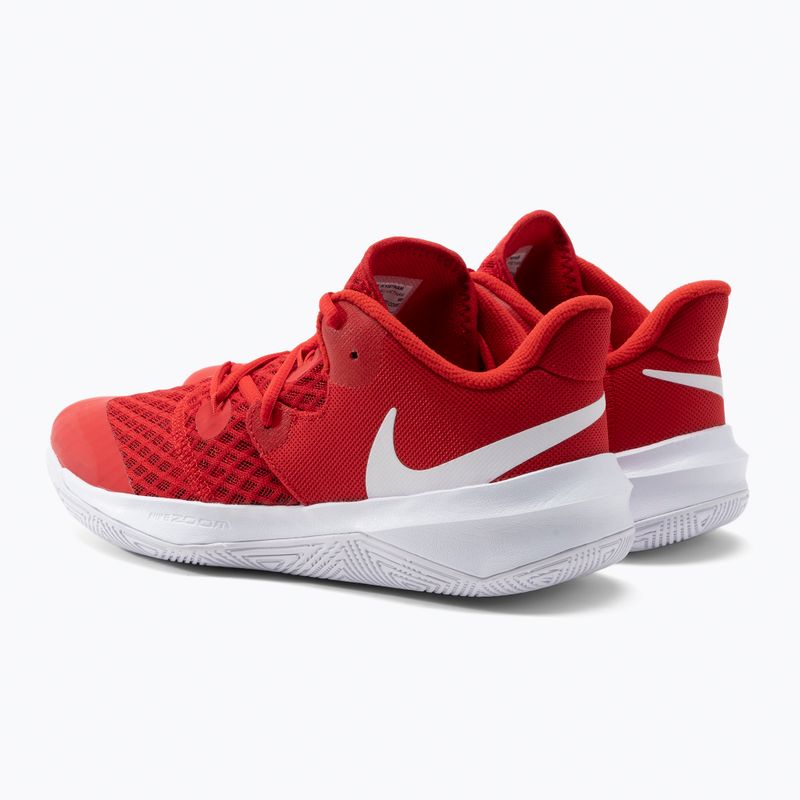 Взуття для волейболу Nike Zoom Hyperspeed Court червоний/білий 3