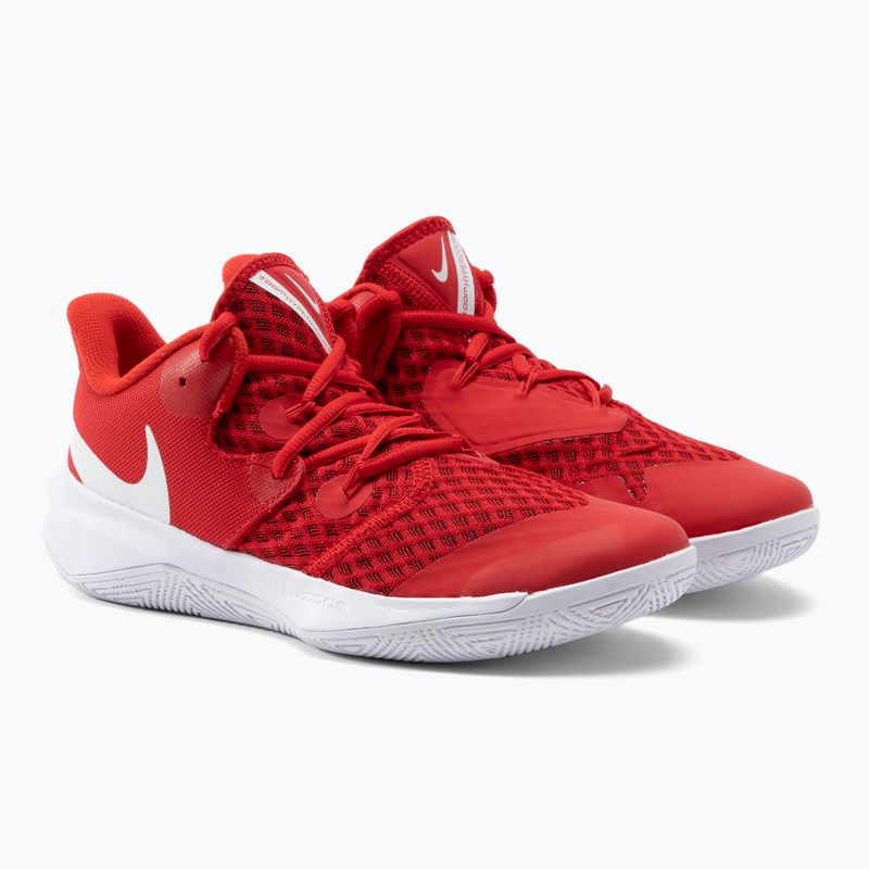 Взуття для волейболу Nike Zoom Hyperspeed Court червоний/білий 5