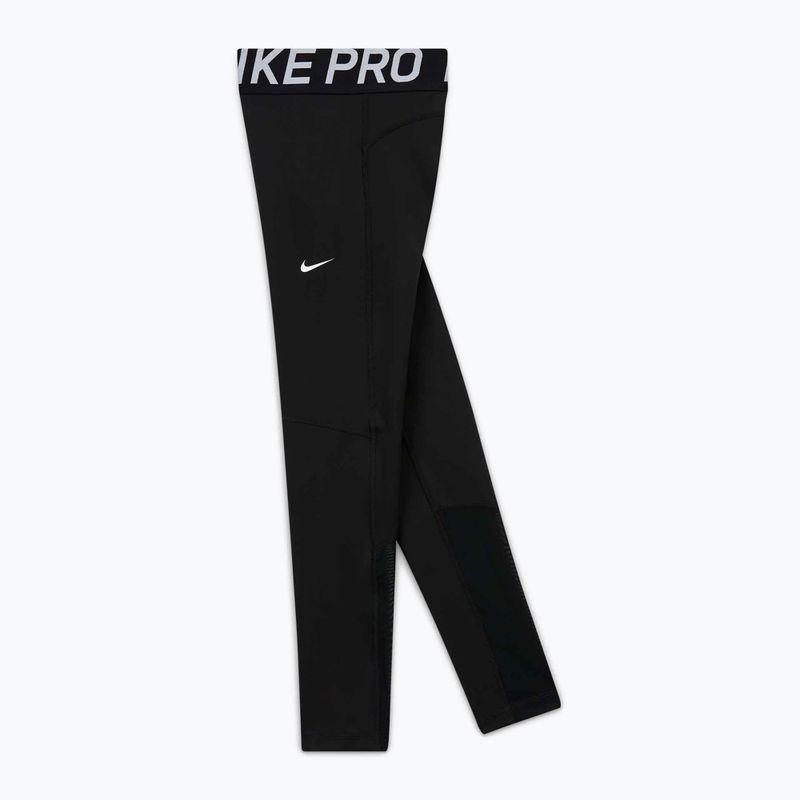Легінси дитячі Nike Pro Dri-FIT black/white 7