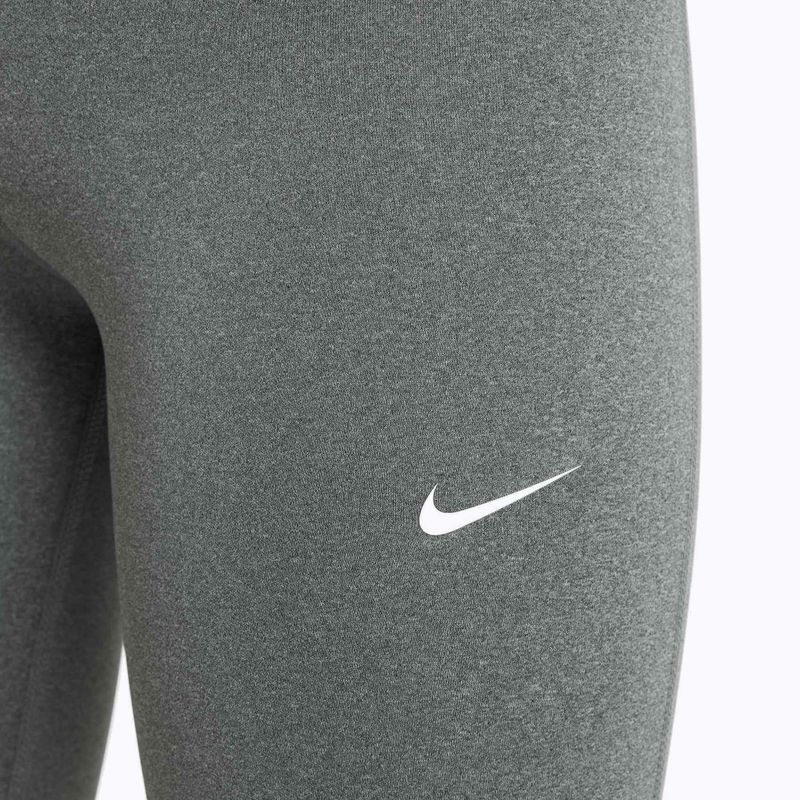 Легінси дитячі Nike Pro Dri-FIT carbon heather/white 5
