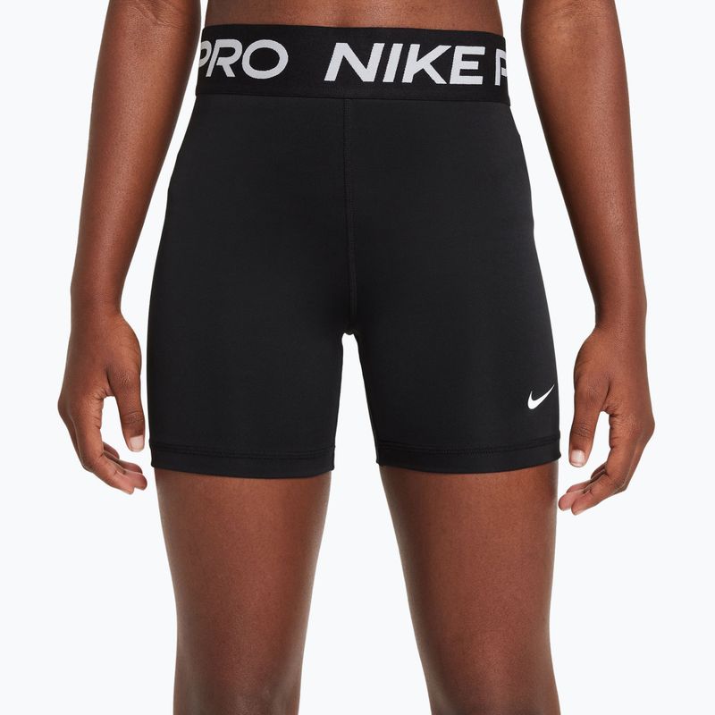 Шорти дитячі Nike Pro black/white 4