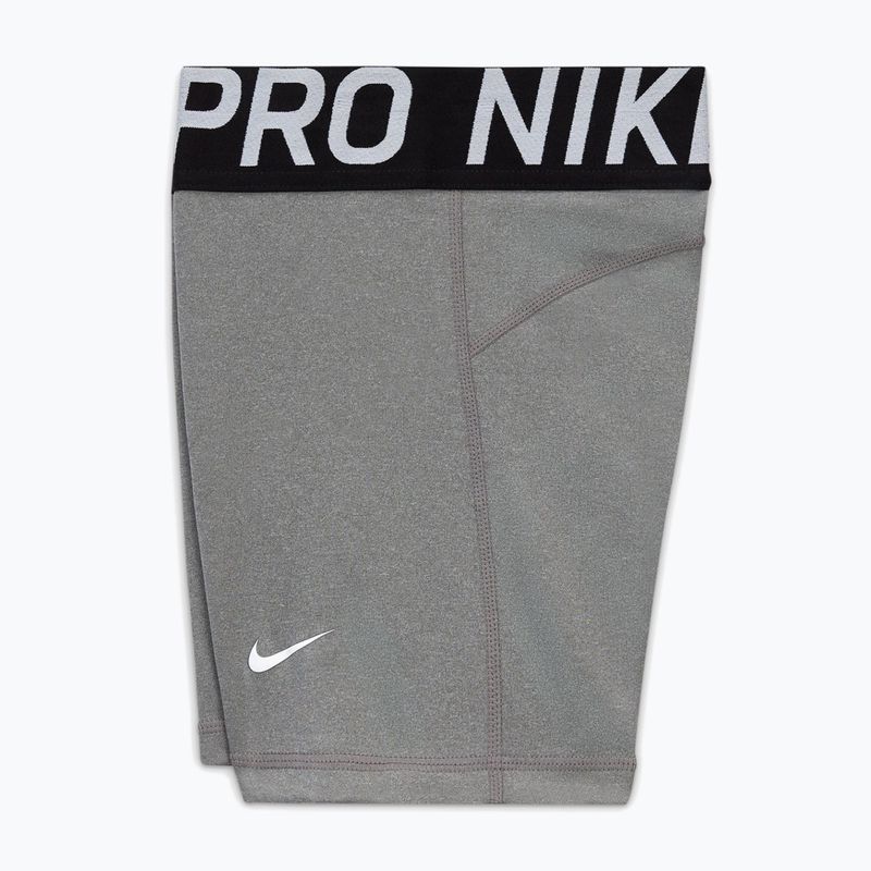 Шорти дитячі Nike Pro carbon heather/white 7