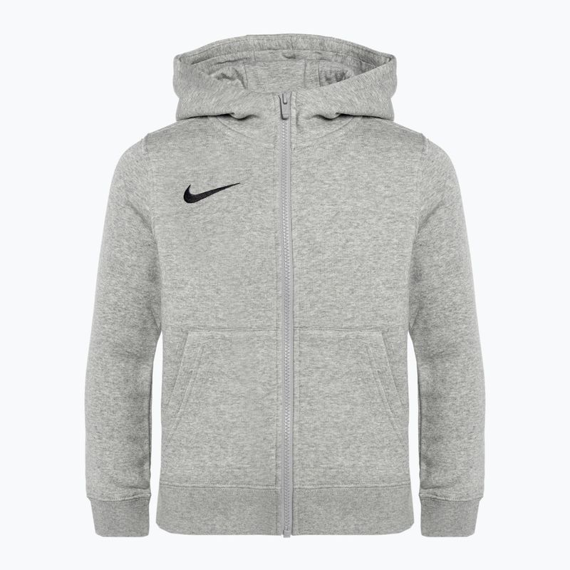 Кофта дитяча Nike Park 20 Full Zip Hoodie dk гrey heather/black