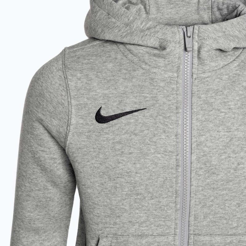 Кофта дитяча Nike Park 20 Full Zip Hoodie dk гrey heather/black 3