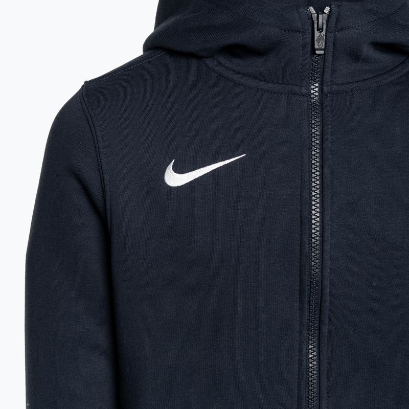 Кофта дитяча Nike Park 20 Full Zip Hoodie obsidian/white 3