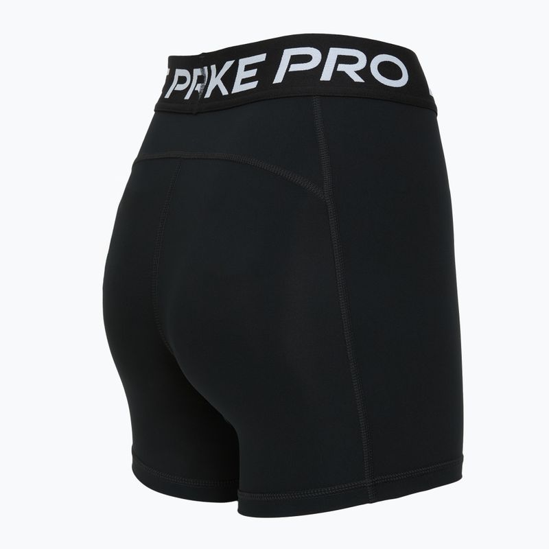 Шорти для тренувань жіночі Nike Pro 365 5" black/white 10