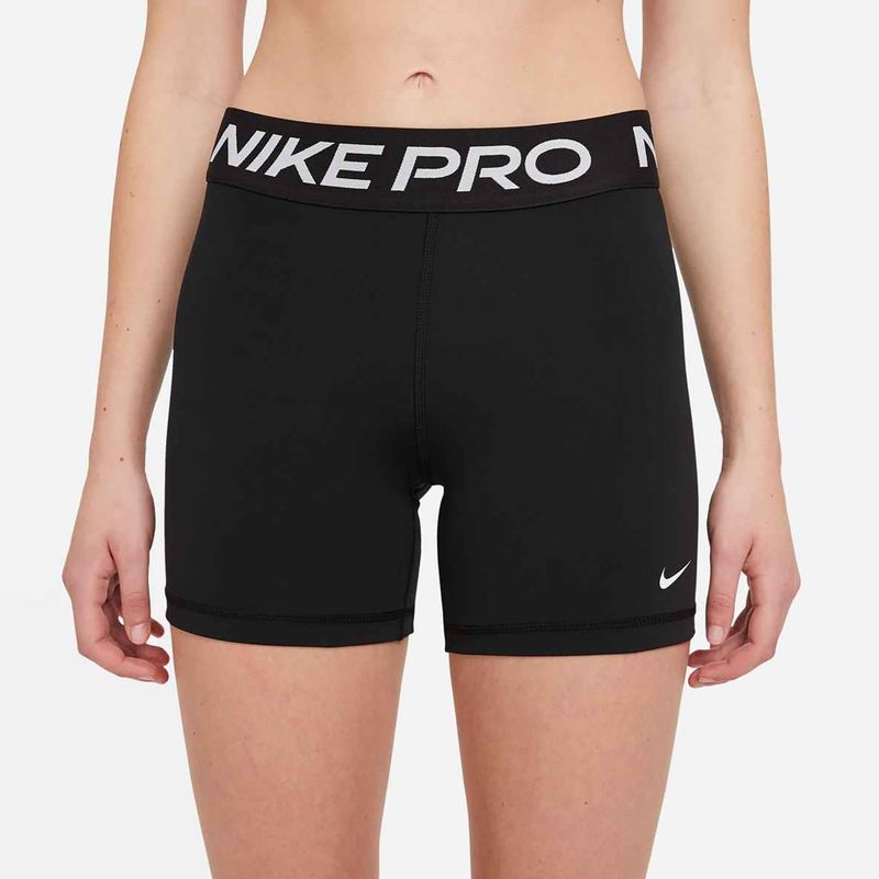 Шорти для тренувань жіночі Nike Pro 365 5" black/white 3