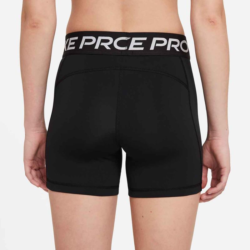 Шорти для тренувань жіночі Nike Pro 365 5" black/white 4