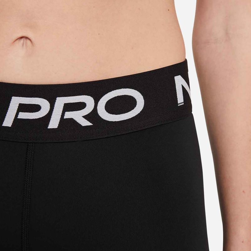 Шорти для тренувань жіночі Nike Pro 365 5" black/white 5
