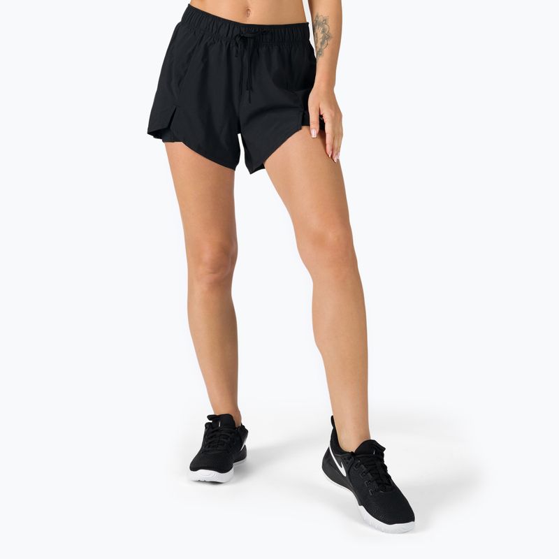 Шорти для тренувань жіночі Nike Flex Essential 2 in 1 чорні DA0453-011