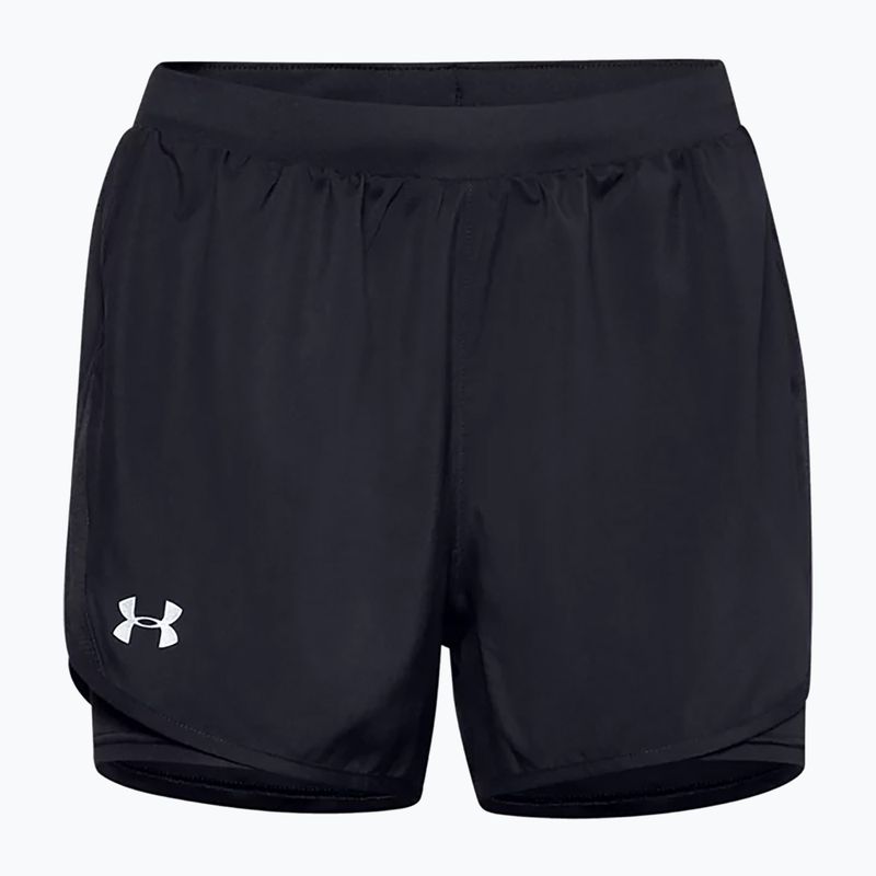 Шорти для бігу жіночі Under Armour Fly By 2.0 2N1 чорні 1356200