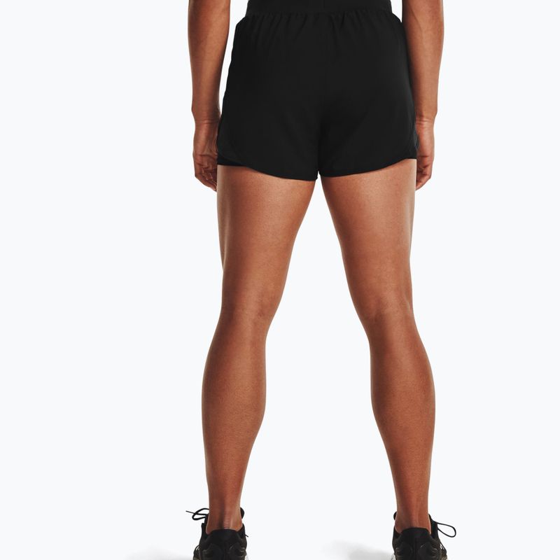Шорти для бігу жіночі Under Armour Fly By 2.0 2N1 чорні 1356200 4