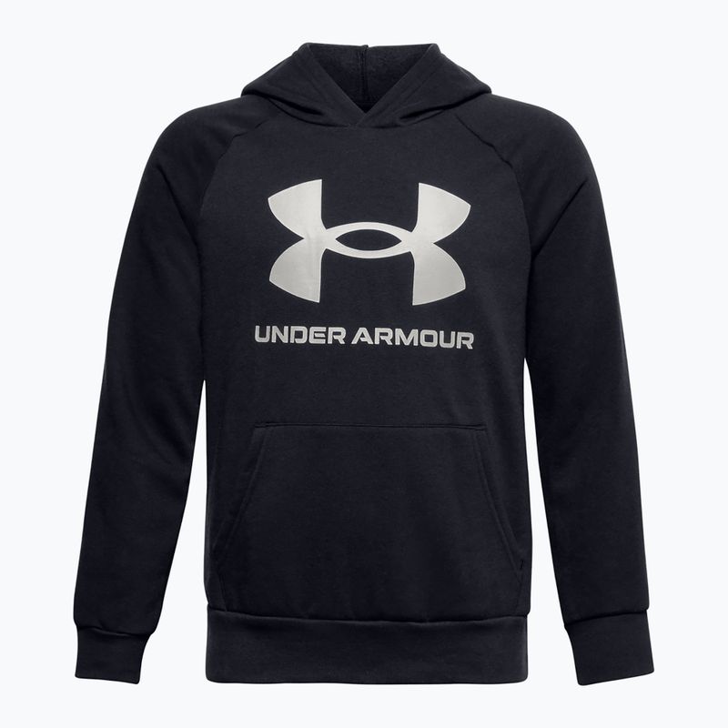 Кофта з капюшоном дитяча Under Armour Rival Fleece Hoodie чорна 1357585